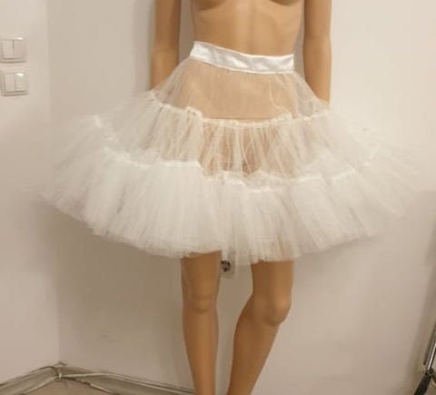Multi tiered, double layered fluffy Petticoat / Tutu skirt