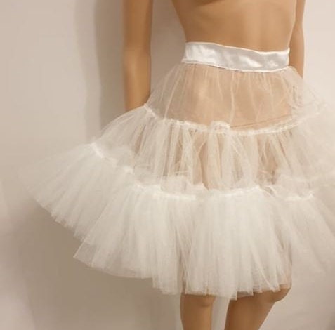 Multi tiered, double layered fluffy Petticoat / Tutu skirt