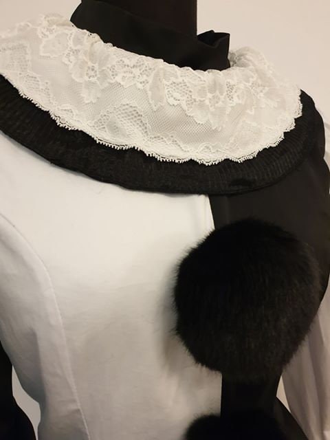 Art the Clown inspired gender-bend cosplay costume